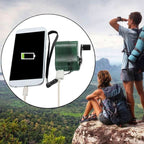 NovaCharge Portable Hand Crank Emergency Charger With USB And LED