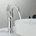 AuroraLuxHome Swan Single Handle Golden Basin Faucet