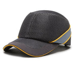 NovaGuard Red Bump Cap With Hard ABS Core For Head Protection At Home, Work, Factory