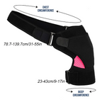 AriaFlex Shoulder Support Sleeve For Pain Relief Dislocations And Injuries