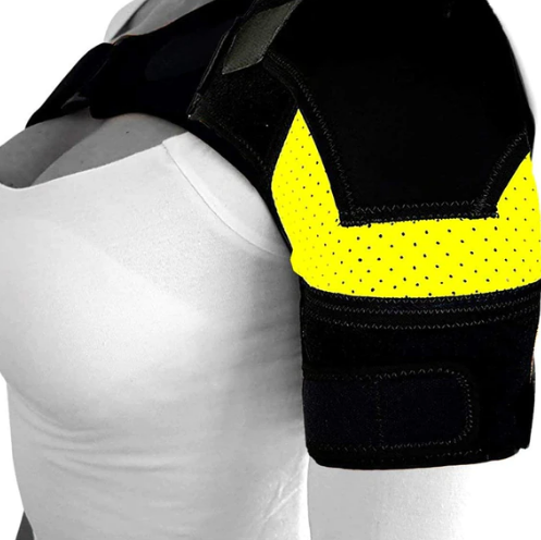 AriaFlex Shoulder Support Sleeve For Pain Relief Dislocations And Injuries