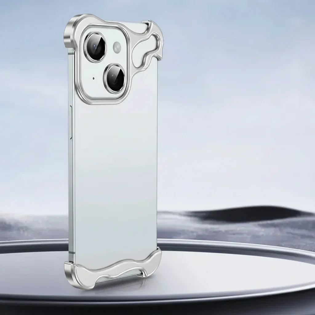 Titanium Alloy Bumper Case with Lens Protection