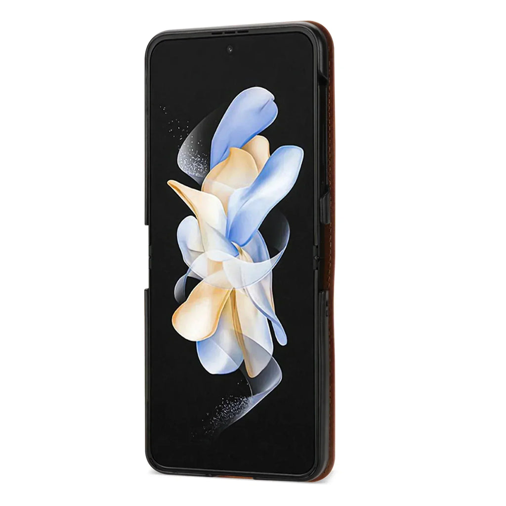 LuxeGuard Leather Wallet Case for Samsung Galaxy Z Flip Series