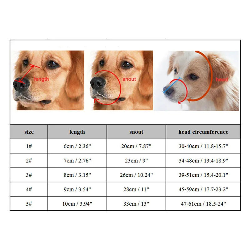 SafePaw Adjustable Silicone Dog Muzzle For Training And Anti Bite Barking Control