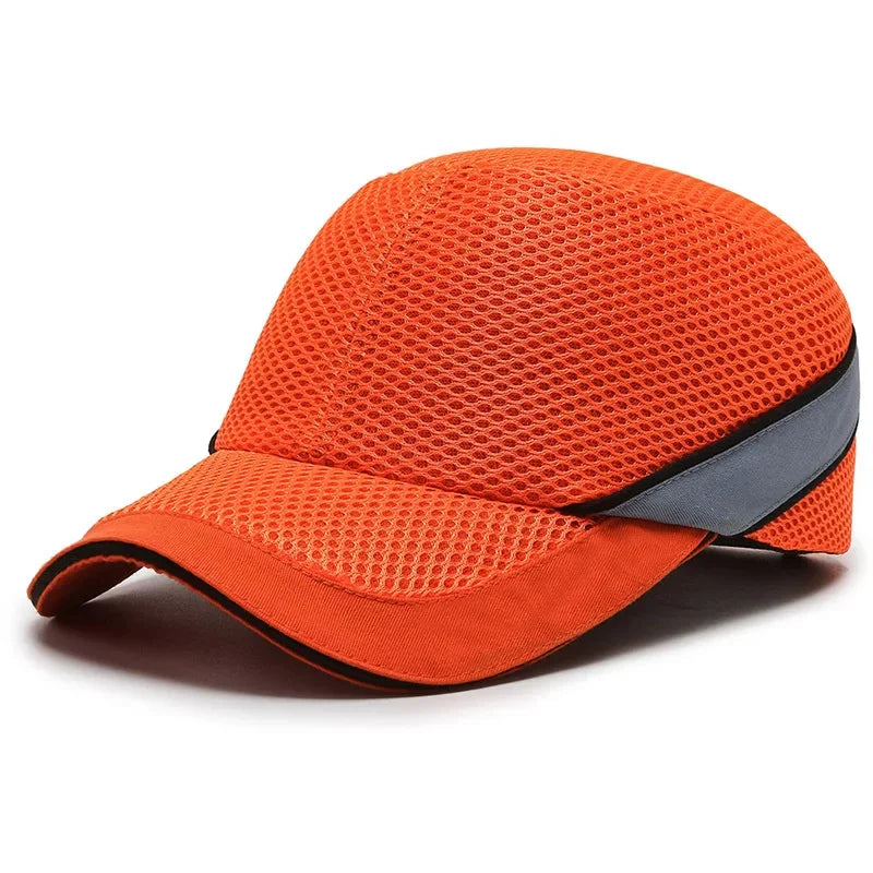 NovaGuard Red Bump Cap With Hard ABS Core For Head Protection At Home, Work, Factory