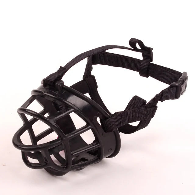 SafePaw Adjustable Silicone Dog Muzzle For Training And Anti Bite Barking Control