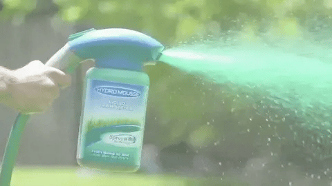 LawnNova Hydro Mousse Spray-On Grass Seed For Patchy Lawns And High-Traffic Areas