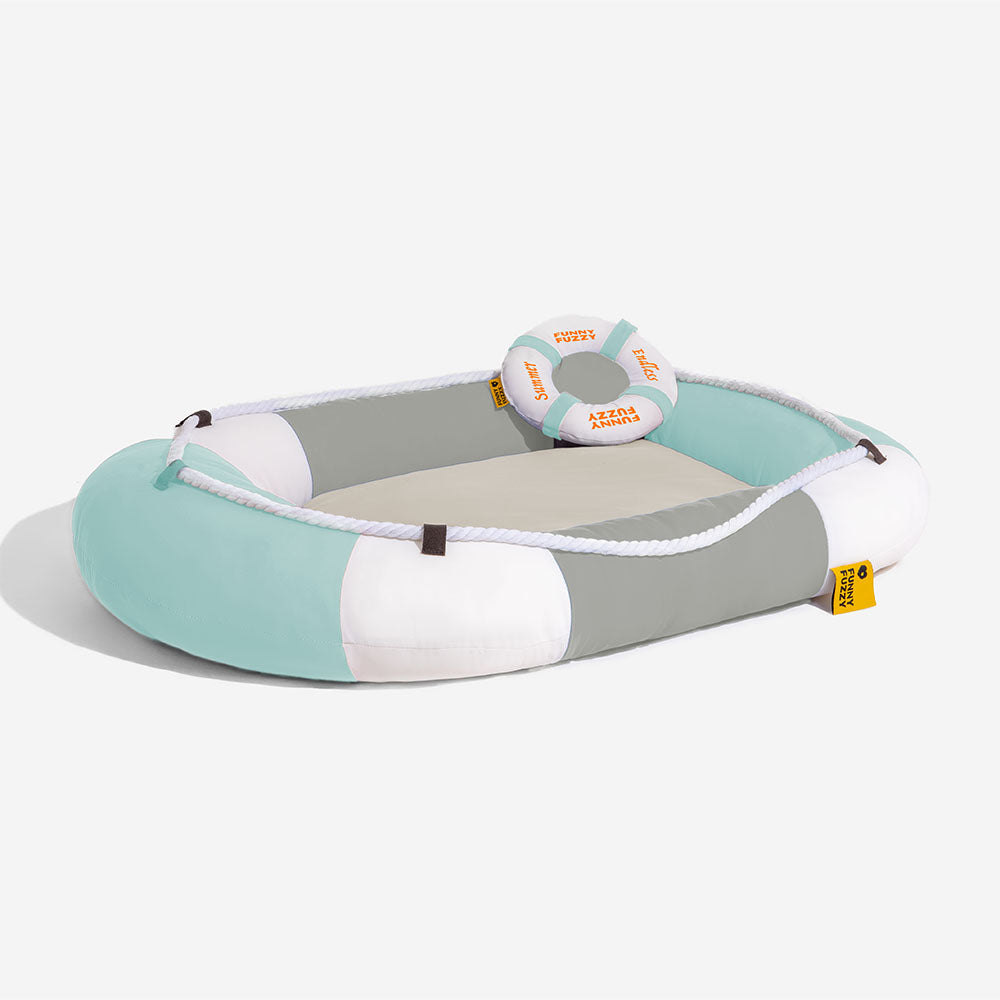 Pool Float Pet Bed for Summer Relaxation
