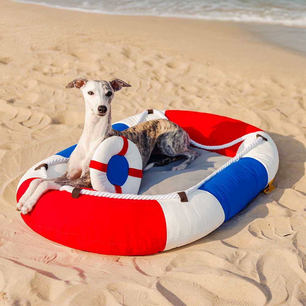 Pool Float Pet Bed for Summer Relaxation