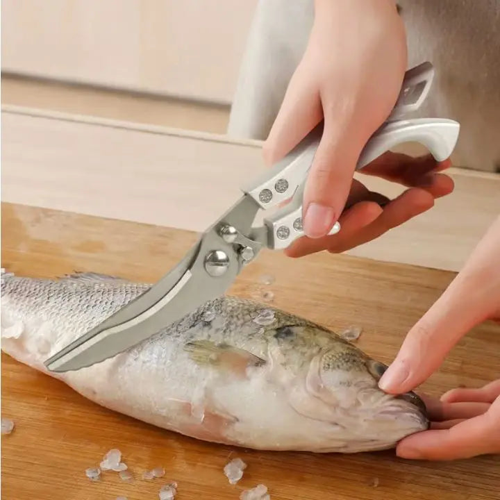 Ironclad Kitchen Scissors - Stainless Steel And Effortless Cutting
