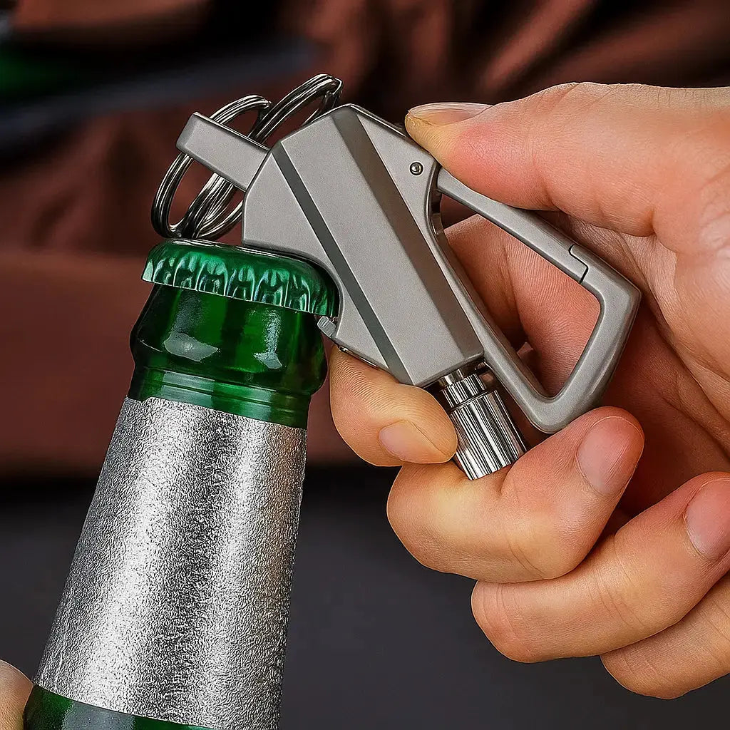 TrailGuard Robust Survival Fire Starter With Bottle Opener For On The Go