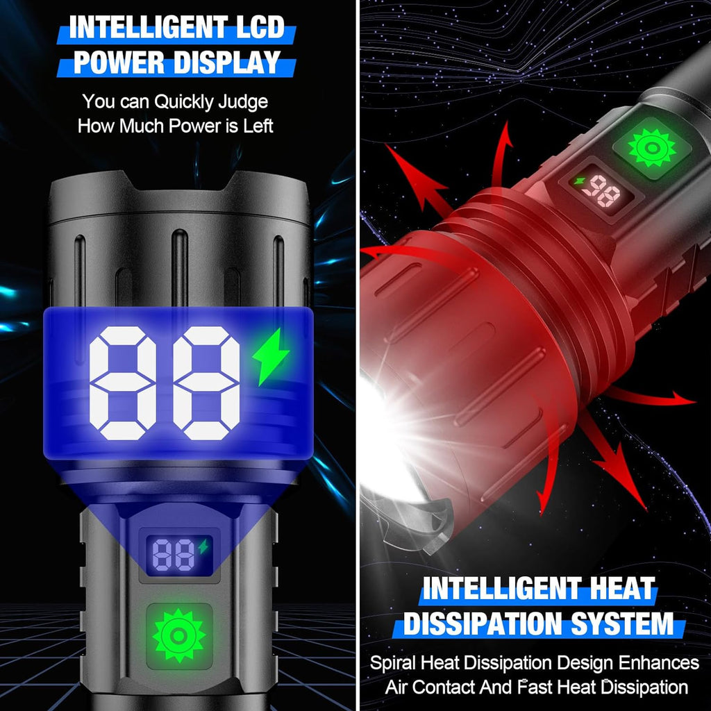 High-Performance Rechargeable Flashlight