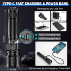High-Performance Rechargeable Flashlight