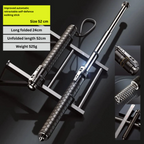 NovaStride Automatic Hiking Walking Stick Safety Trekking Pole With LED Light