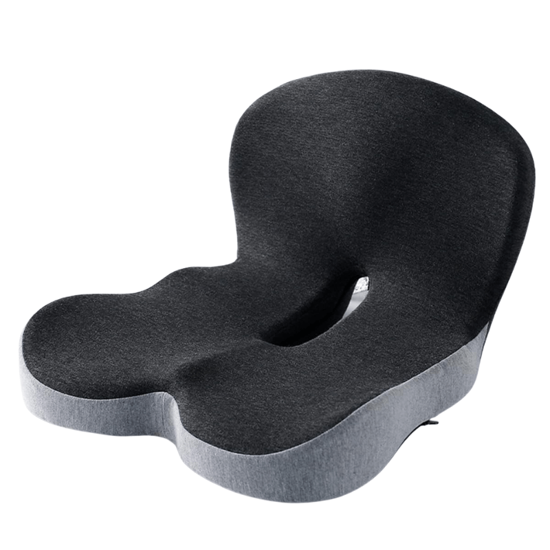 Premium memory foam cushion for posture & comfort