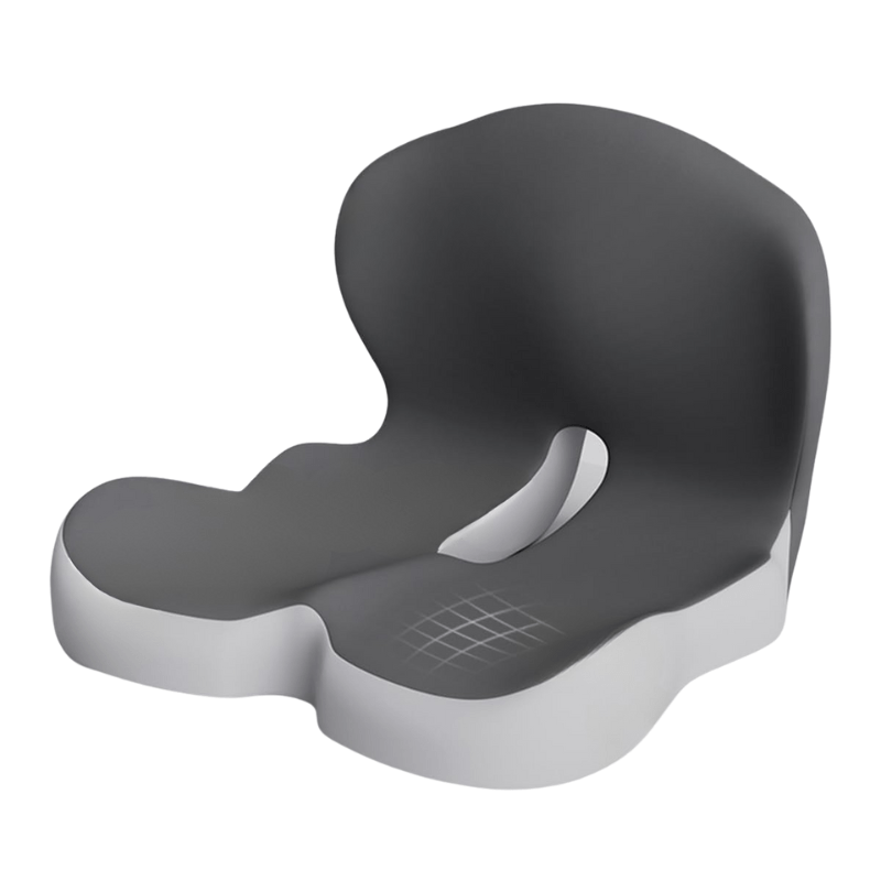 Premium memory foam cushion for posture & comfort