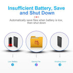 Compact Voice Recorder with Smart Voice Activation Technology