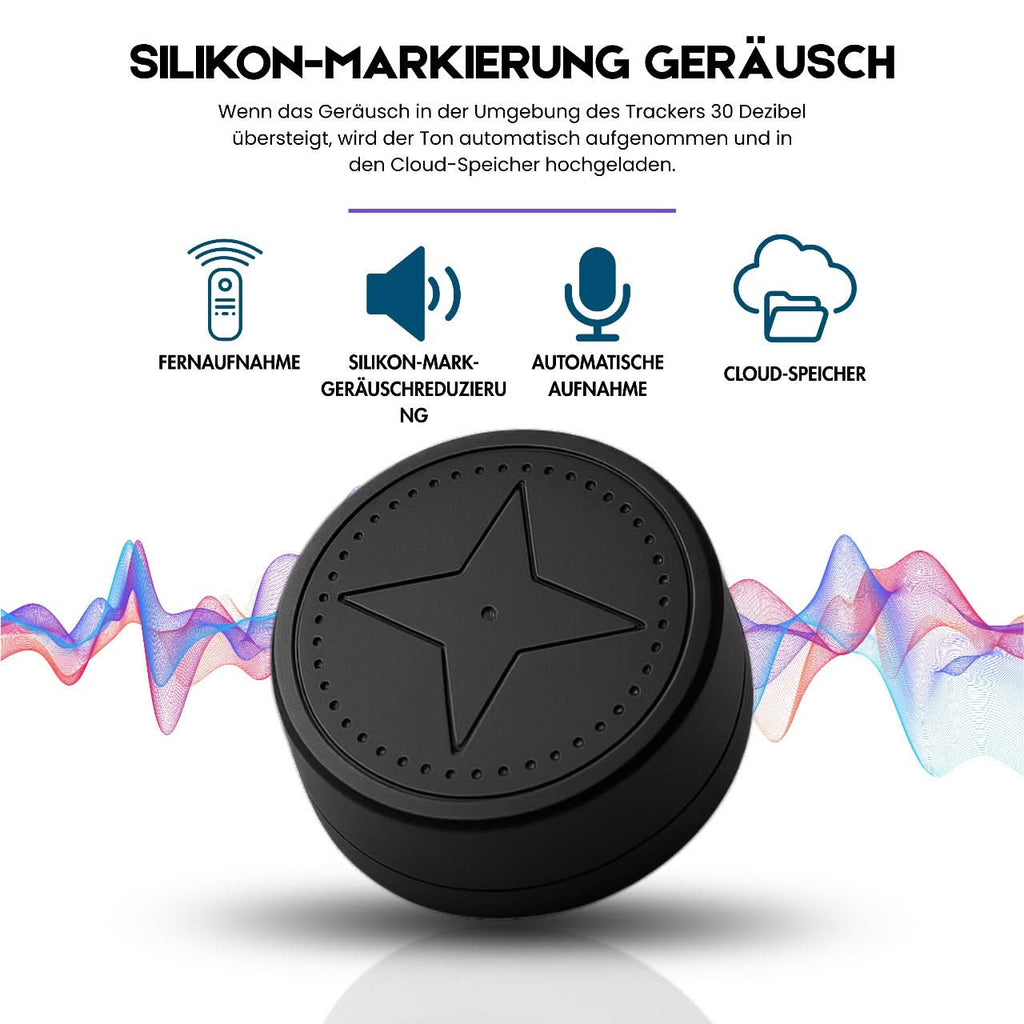 Compact GPS tracker with magnetic mount