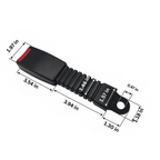 NovaBoost Adjustable Seat Belt Extender for Car Safety and Comfort