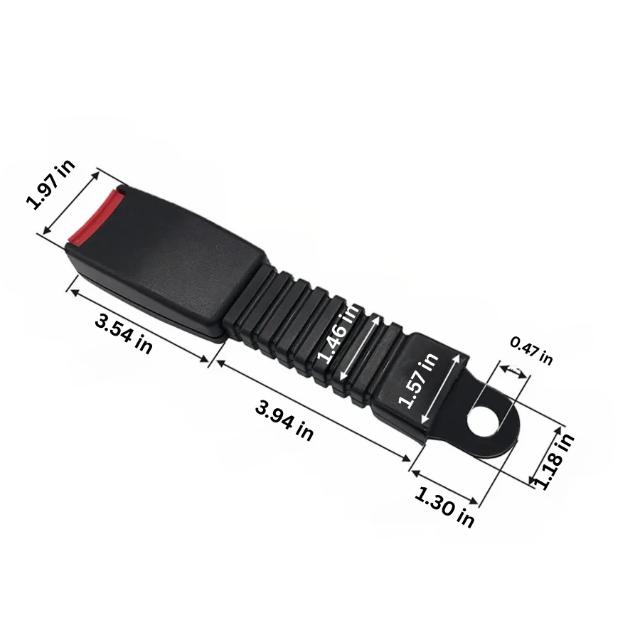 NovaBoost Adjustable Seat Belt Extender for Car Safety and Comfort