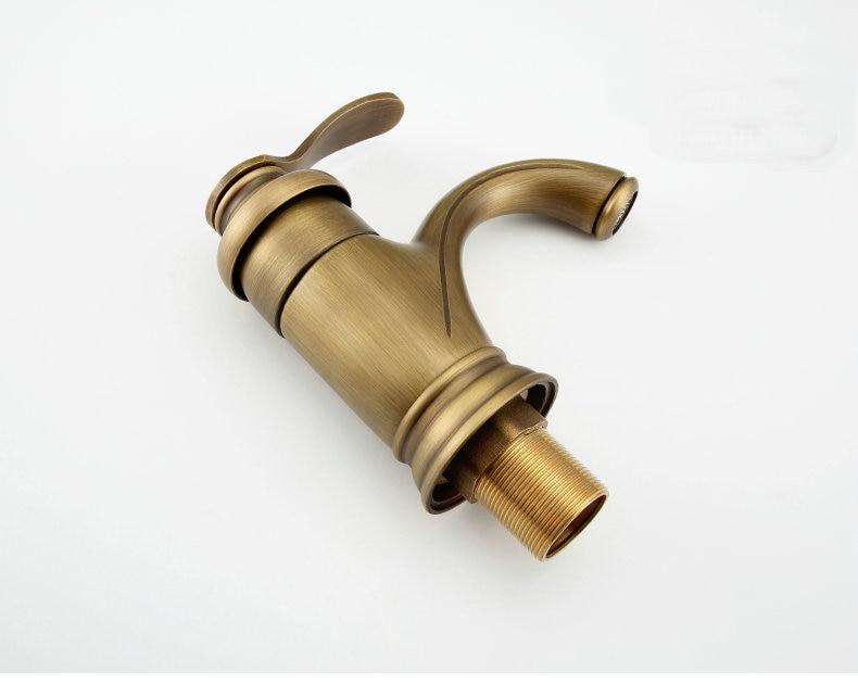 Arcline Antique Brass Tap Bathroom Fixtures Faucet Sink Mixer Tap
