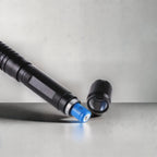 NovaBeam Blue Beam Laser Torch 450nm 5000m Range Aluminum Chassis Thermal Ignition