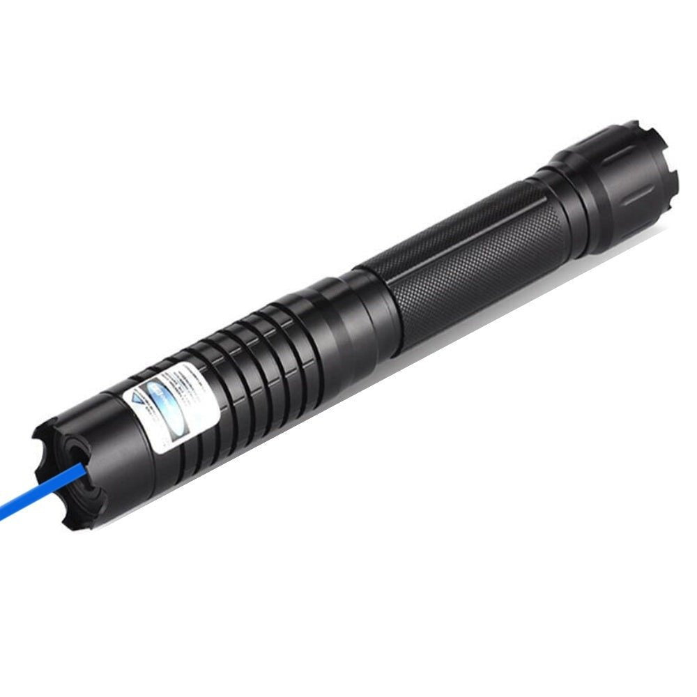 NovaBeam Blue Beam Laser Torch 450nm 5000m Range Aluminum Chassis Thermal Ignition