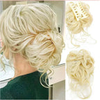 NovaTress Instant Curled Bun Hair Clip Standalone Accessory
