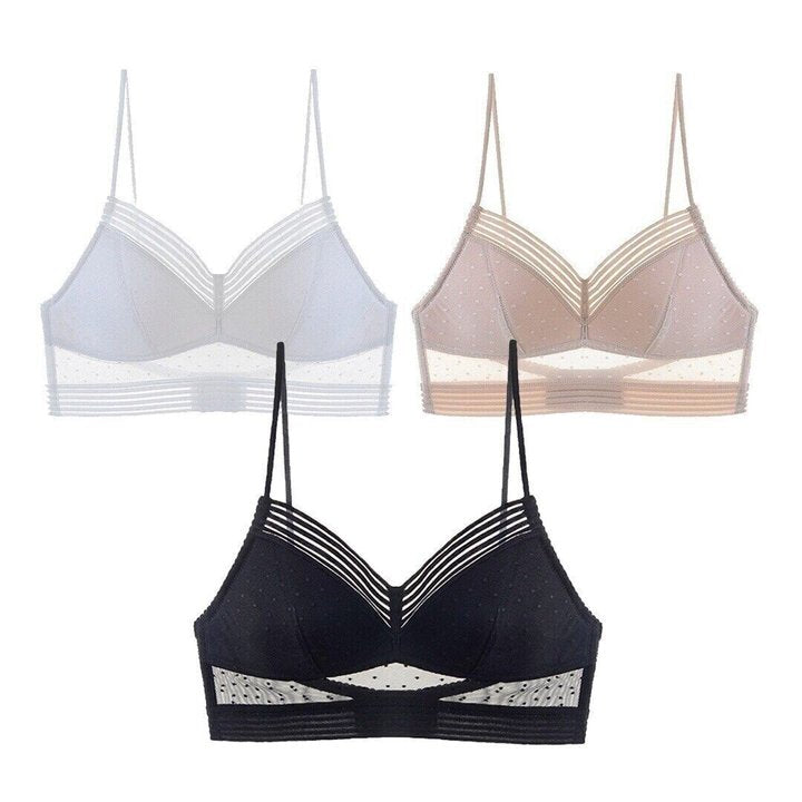 AeroLift Low Back Wireless Lifting Lace Bra Lace Bra