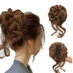 NovaTress Instant Curled Bun Hair Clip Standalone Accessory