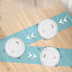 AeroNova Ultra Quiet Smart Robot Vacuum With HEPA Filtration