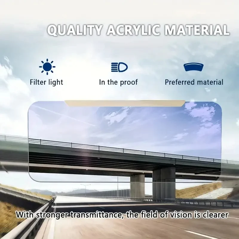 BrightGuard Anti Glare Car Sun Visor Extender Accessory