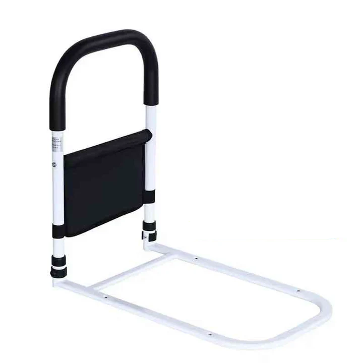 Bed Rail for Elderly - Reinforced Steel - Padded Grip - Tool-Free - Regular, Side & Adjustable