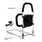 Bed Rail for Elderly - Reinforced Steel - Padded Grip - Tool-Free - Regular, Side & Adjustable