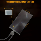 NovaRead Hands Free Magnifying Glass With Flexible Neck For Easy Reading