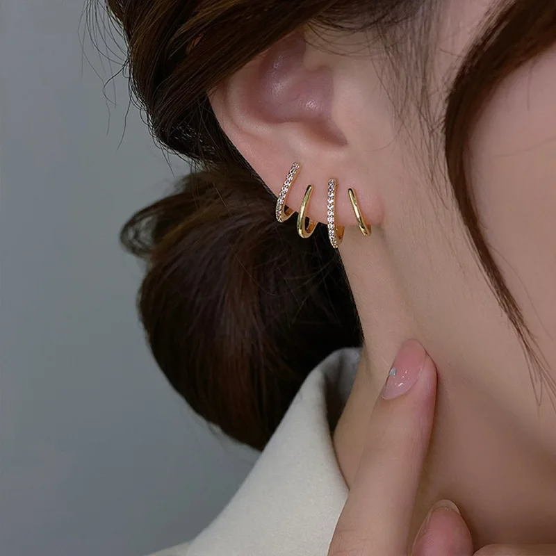 Astra Twist Earrings For Women Lightweight Statement Jewelry Hypoallergenic Finish