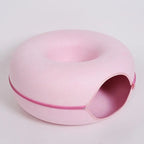 Cozy Large Cat Tunnel Bed For Interactive Play And Sleep Area