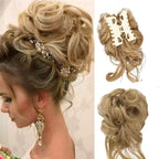 NovaTress Instant Curled Bun Hair Clip Standalone Accessory
