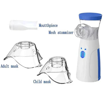 Portable Mini Mesh Nebulizer For Adults And Kids Compact