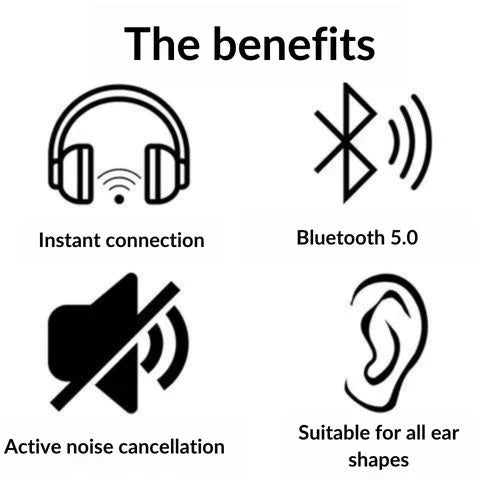 Wireless headphones Air Max