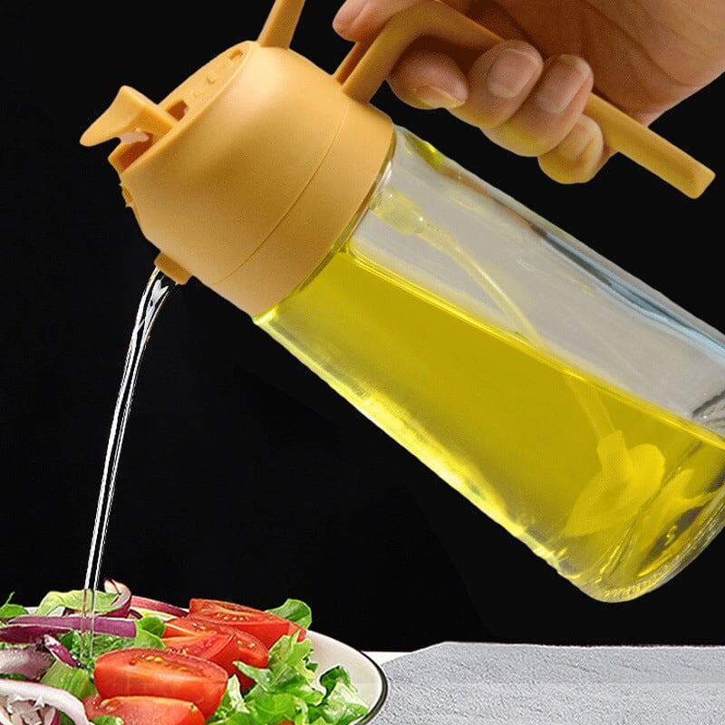 AeroChef 2-In-1 Glass Oil Sprayer and Dispenser Kitchen Pouring Tool