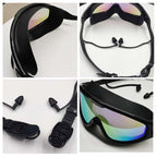 AquaVista Wide View Anti-Fog Swim Goggles For Adults