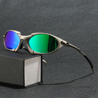 AeroPulse Men's Sport Polarised Sunglasses With Lightweight Metal Frame UV Protection