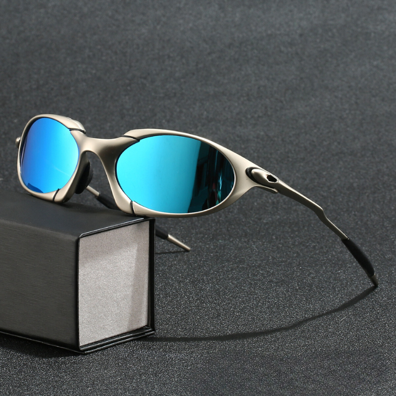 AeroPulse Men's Sport Polarised Sunglasses With Lightweight Metal Frame UV Protection