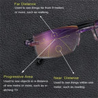 LumaSight Glasses With Blue Light Filter And Multifocal Strength BrightGuard