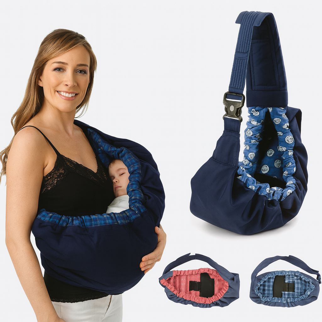 NurtureEase Adjustable Baby Carrier With Comfort And Breastfeeding Position