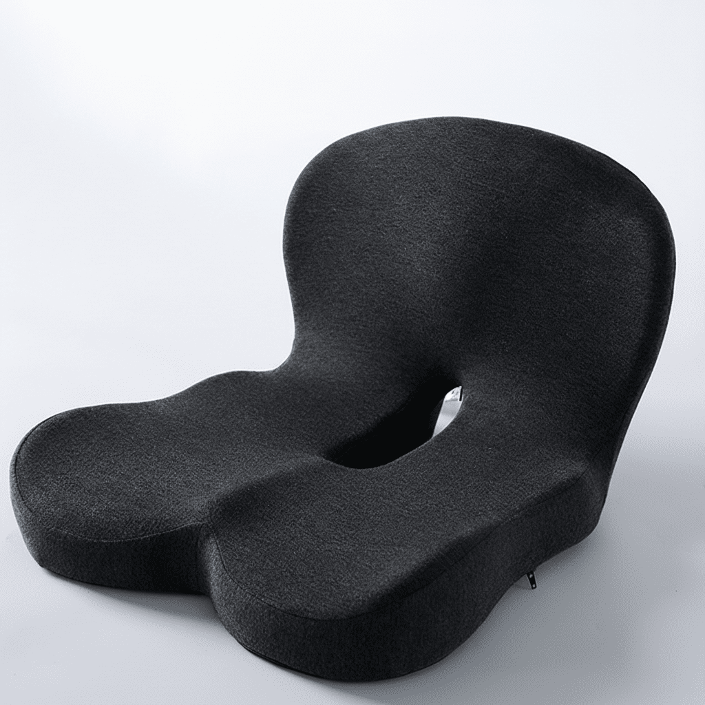 Premium memory foam cushion for posture & comfort
