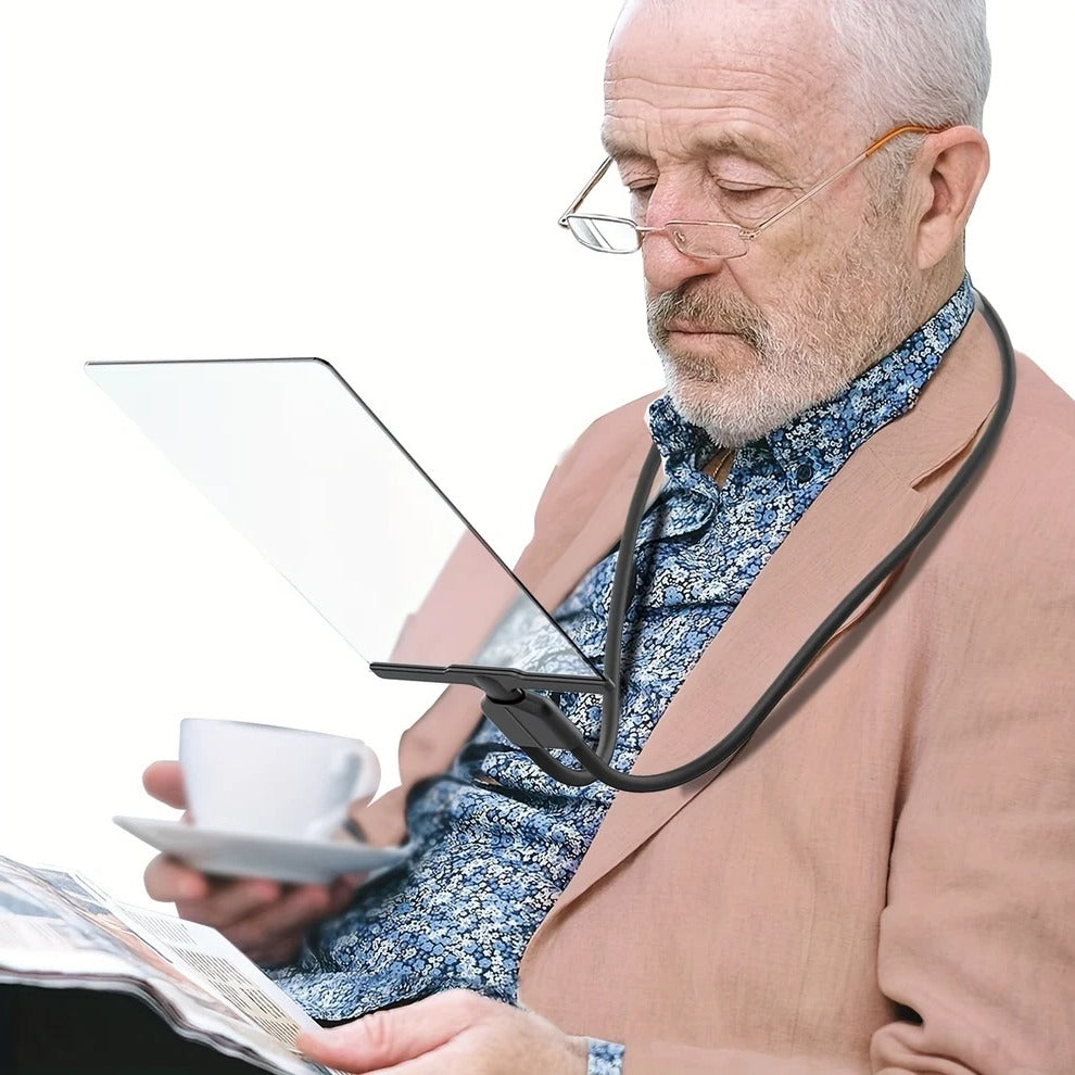 NovaRead Hands Free Magnifying Glass With Flexible Neck For Easy Reading