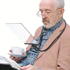 NovaRead Hands Free Magnifying Glass With Flexible Neck For Easy Reading