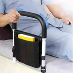 Bed Rail for Elderly - Reinforced Steel - Padded Grip - Tool-Free - Regular, Side & Adjustable